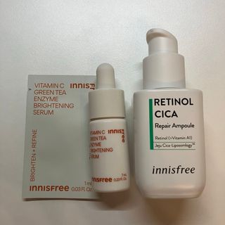 イニスフリー(Innisfree)のイニスフリー　レチノール　シカ　リペアセラム　ビタミンC(美容液)