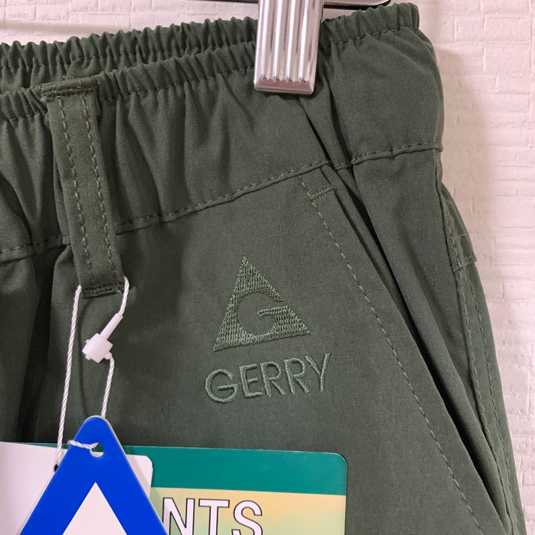 GERRY(ジェリー)のGERRY ジェリー 撥水パンツ Lサイズ 緑 アウトドア タグ付き新品未使用 メンズのパンツ(その他)の商品写真