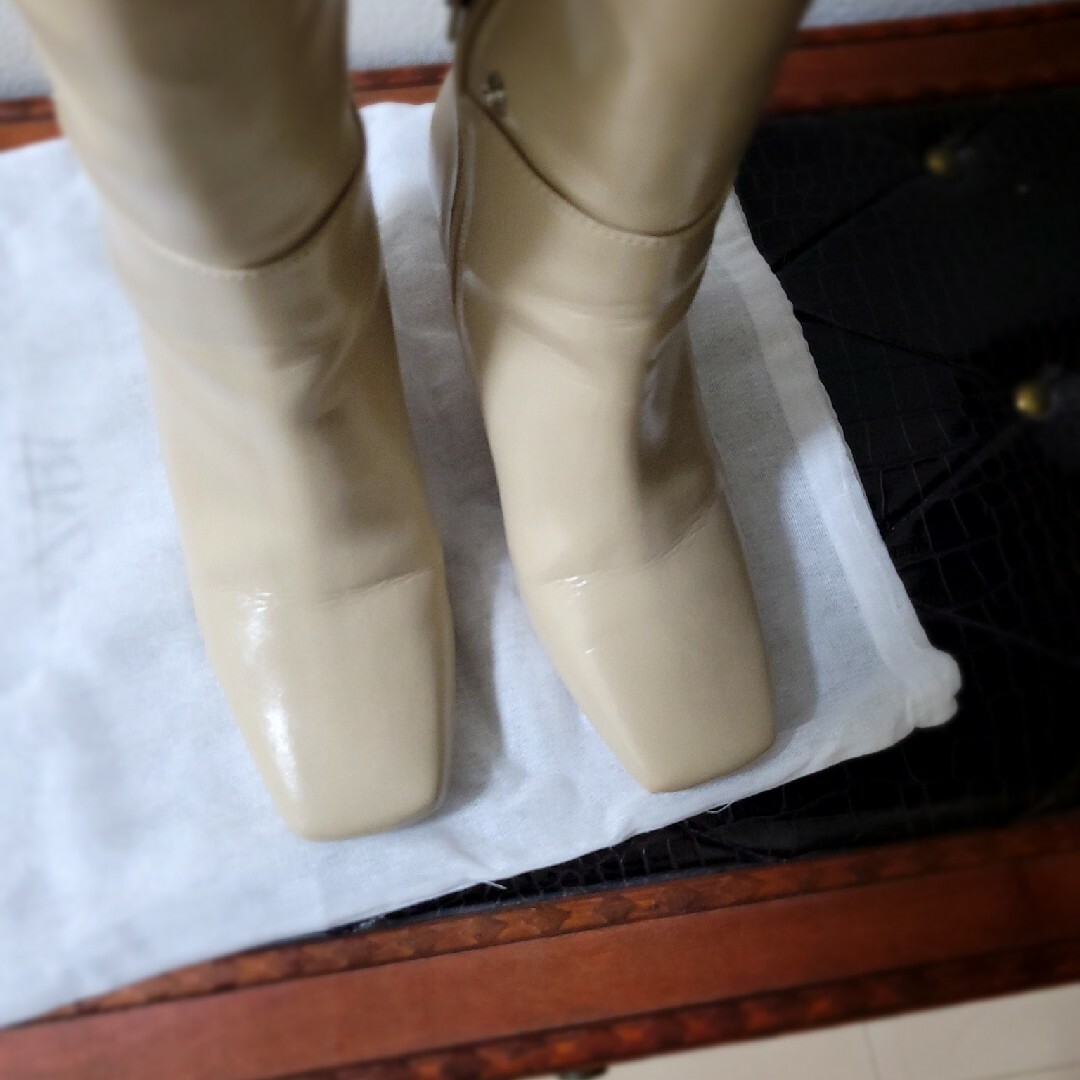 Ameri VINTAGE(アメリヴィンテージ)のAmeri　ECO LEATHER LONG BOOTS レディースの靴/シューズ(ブーツ)の商品写真
