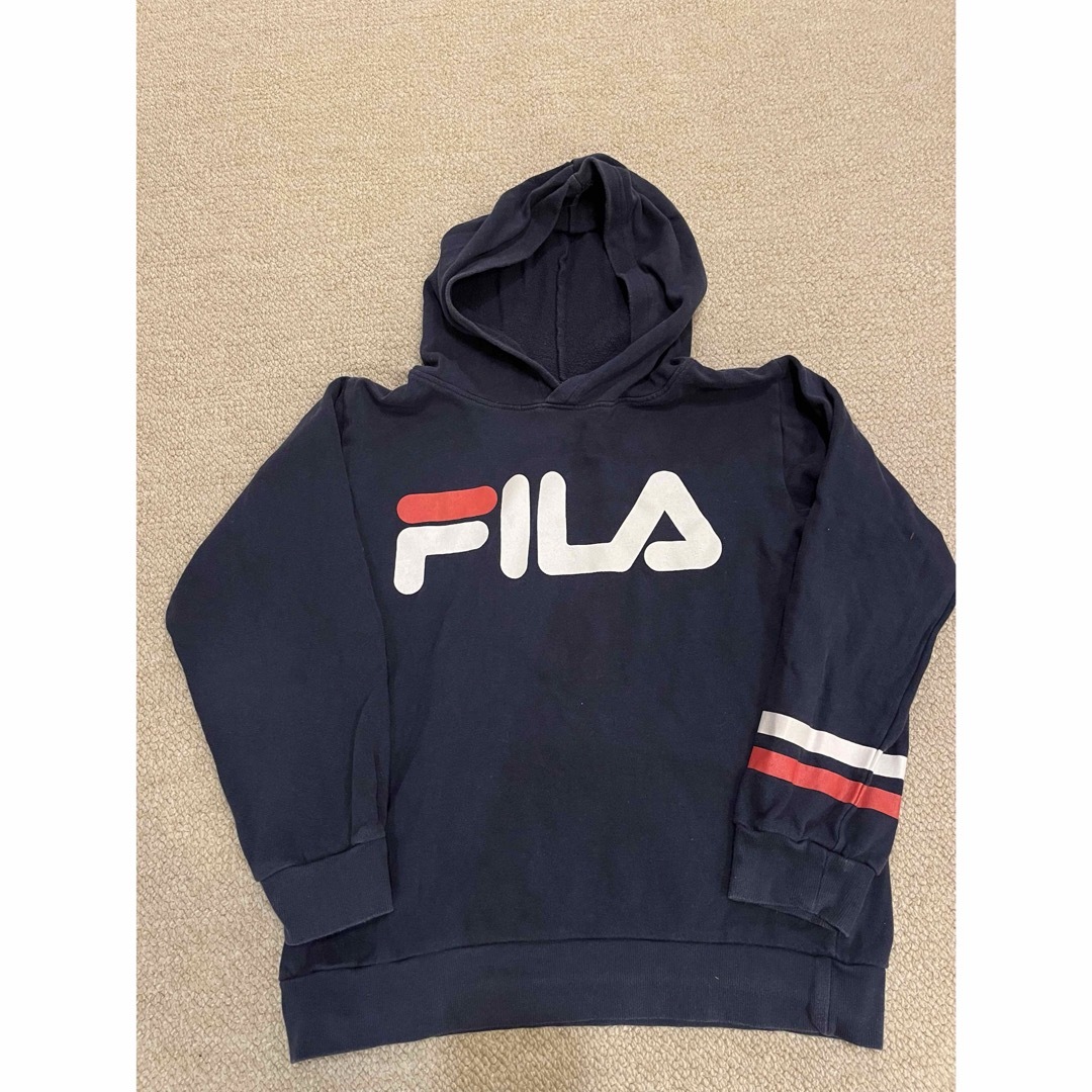 FILA(フィラ)のフィラパーカー160cm キッズ/ベビー/マタニティのキッズ服男の子用(90cm~)(Tシャツ/カットソー)の商品写真