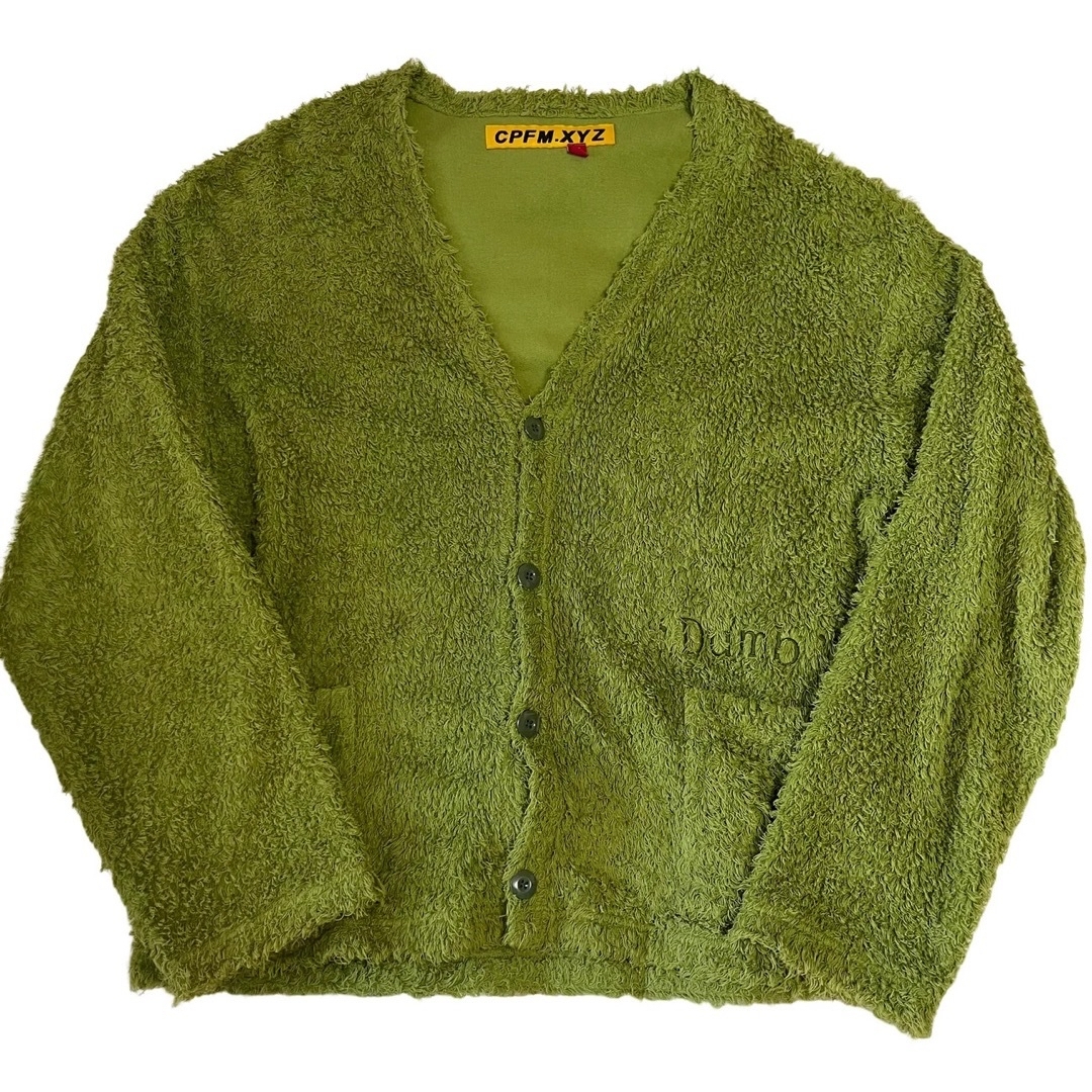 HUMAN MADE - 【美品】human made x cpfm dumb fur cardiganの HUMAN MADE - 【美品】human made x cpfm dumb fur cardiganの