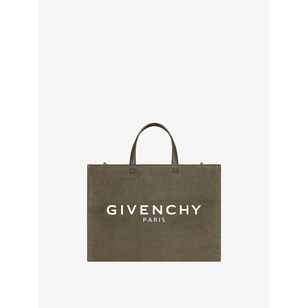 レディースgivenchy G-Tote ミディアム　カーキ　トートバッグ