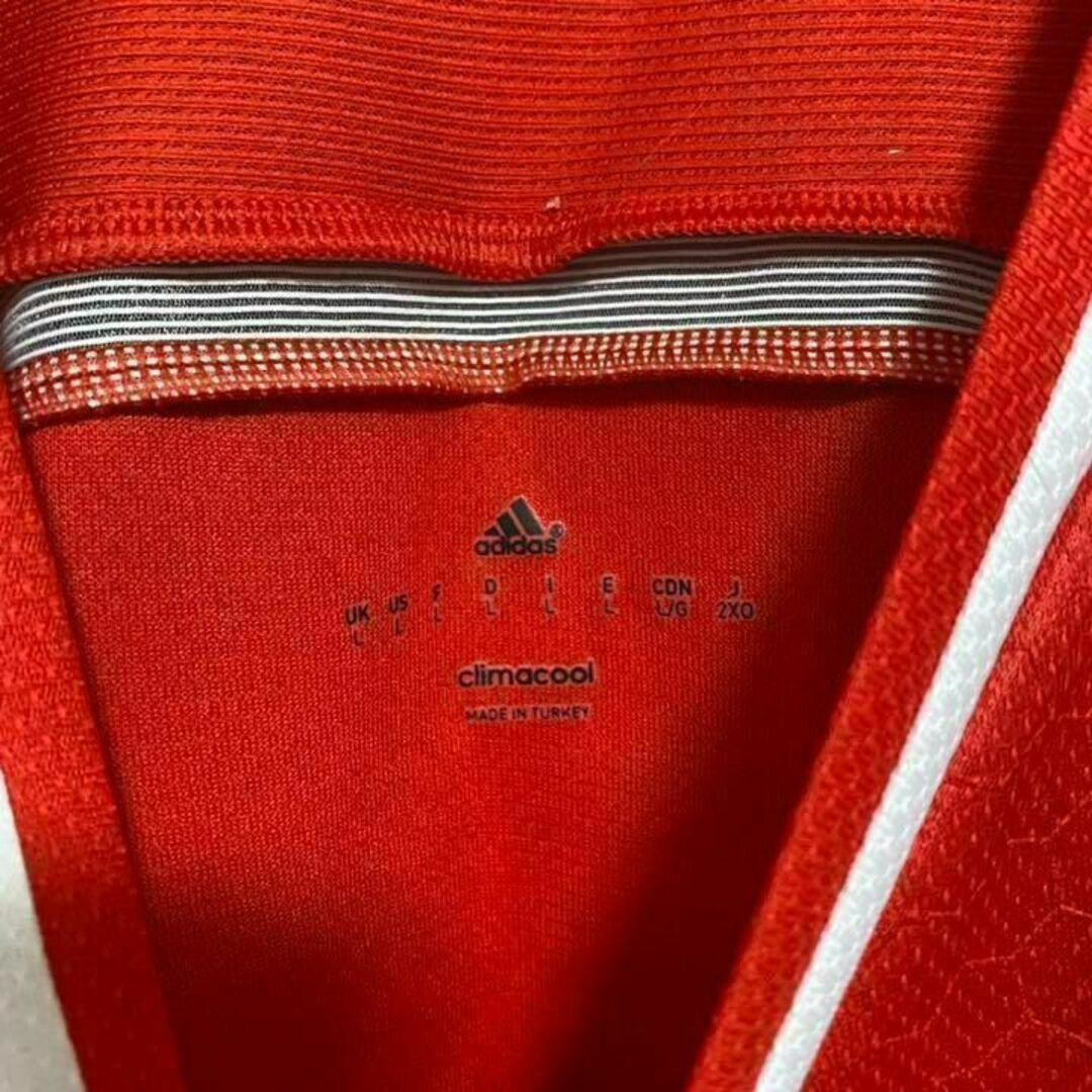 adidas(アディダス)のベシクタシュJK 14/15 ユニフォーム　メンズ　2XO 古着　アディダス スポーツ/アウトドアのサッカー/フットサル(ウェア)の商品写真