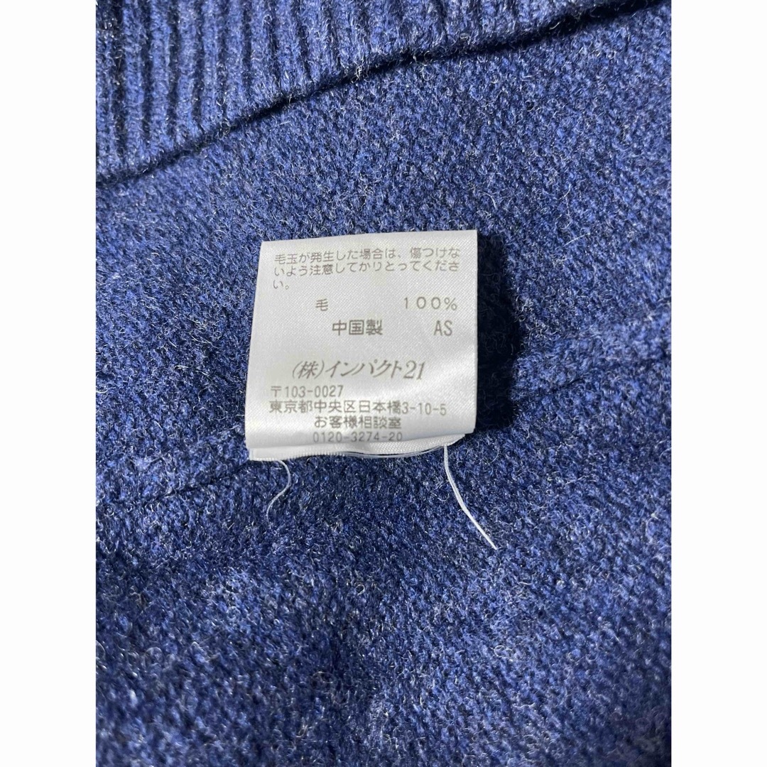 POLO RALPH LAUREN(ポロラルフローレン)のPolo by Ralph Lauren ハーフジップセーター　ニット　ウール メンズのトップス(ニット/セーター)の商品写真