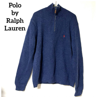 ポロラルフローレン(POLO RALPH LAUREN)のPolo by Ralph Lauren ハーフジップセーター　ニット　ウール(ニット/セーター)