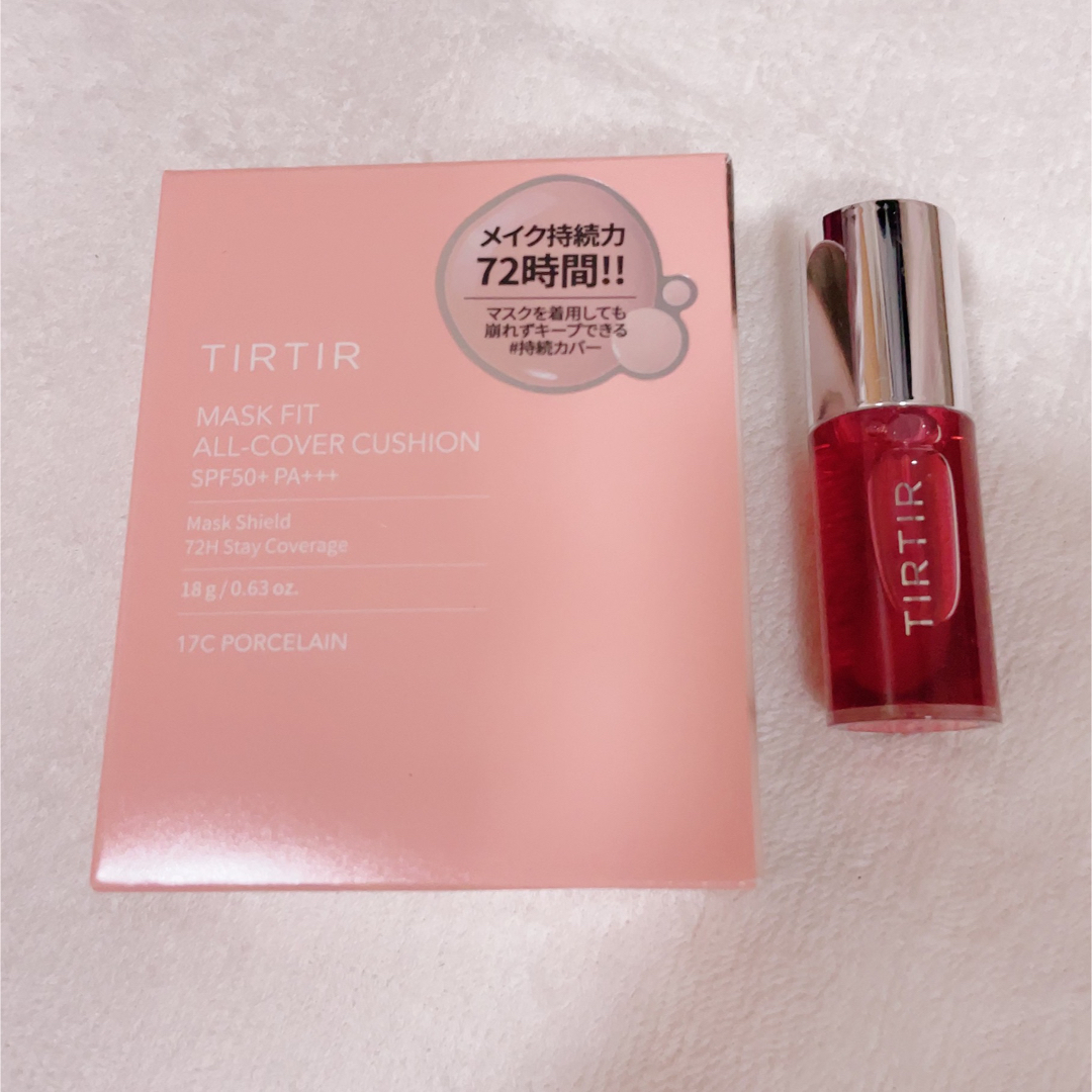 ［TIRTIR] Mask fit Cushion 本体 18g ピンク17N コスメ/美容のベースメイク/化粧品(ファンデーション)の商品写真