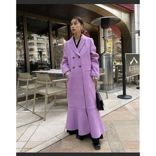 アメリヴィンテージ(Ameri VINTAGE)のDOUBLE BREASTED MERMAID COAT(ロングコート)