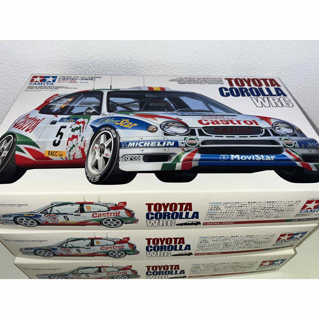 タミヤ 1/24 スポーツカーシリーズ トヨタカローラWRC エンタメ/ホビーのおもちゃ/ぬいぐるみ(模型/プラモデル)の商品写真