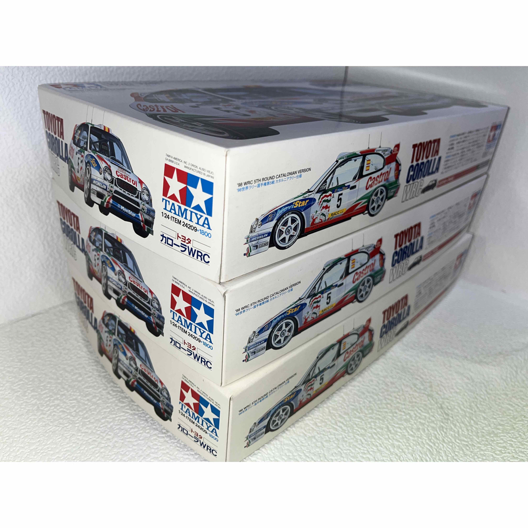 タミヤ 1/24 スポーツカーシリーズ トヨタカローラWRC エンタメ/ホビーのおもちゃ/ぬいぐるみ(模型/プラモデル)の商品写真