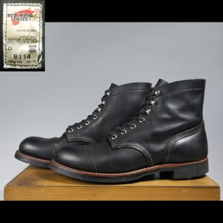 レッドウィング(REDWING)の8114アイアンレンジ8084アイアンレンジャーベックマン9014 9414(ブーツ)