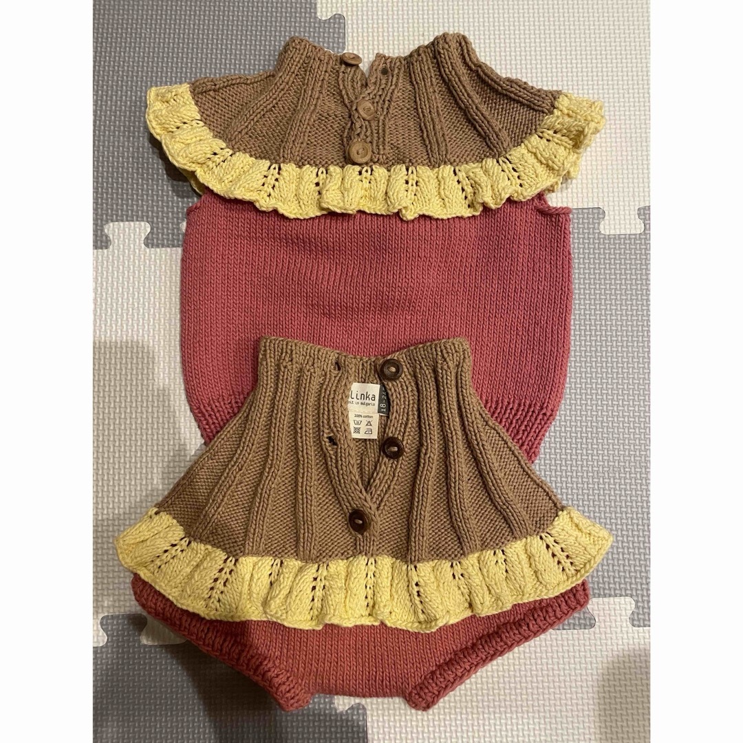 売れ筋商品 kalinka kids カリンカ カリンカ Maya kalinka Kids Sunshine 2y ニット上下セット1y  24mオールシーズン 2y 18m 24m Top キッズ服女の子用(90cm~)