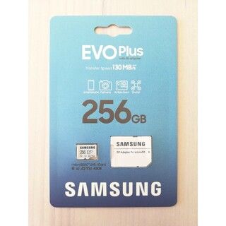 サムスン(SAMSUNG)のマイクロSDカード 256GB SAMSUNG EVO Plus サムスン エボ(その他)