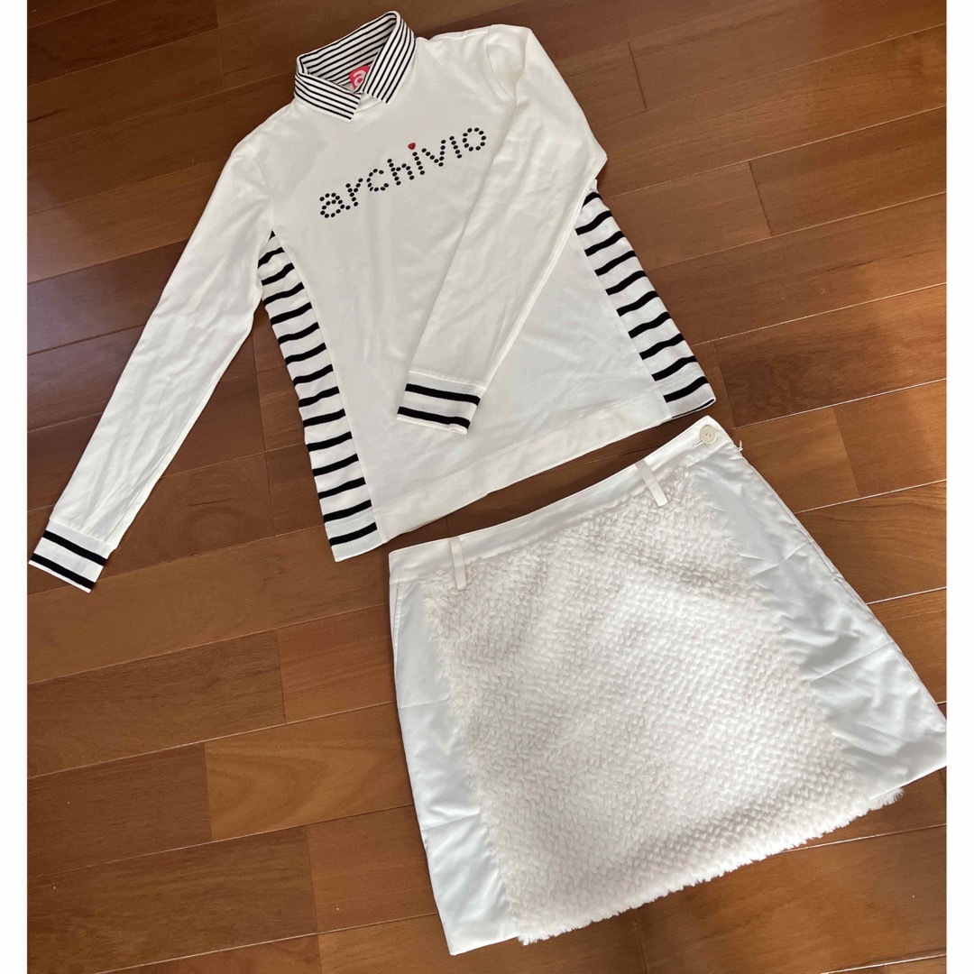 archivio(アルチビオ)のアルチビオ  中綿スカート スポーツ/アウトドアのゴルフ(ウエア)の商品写真