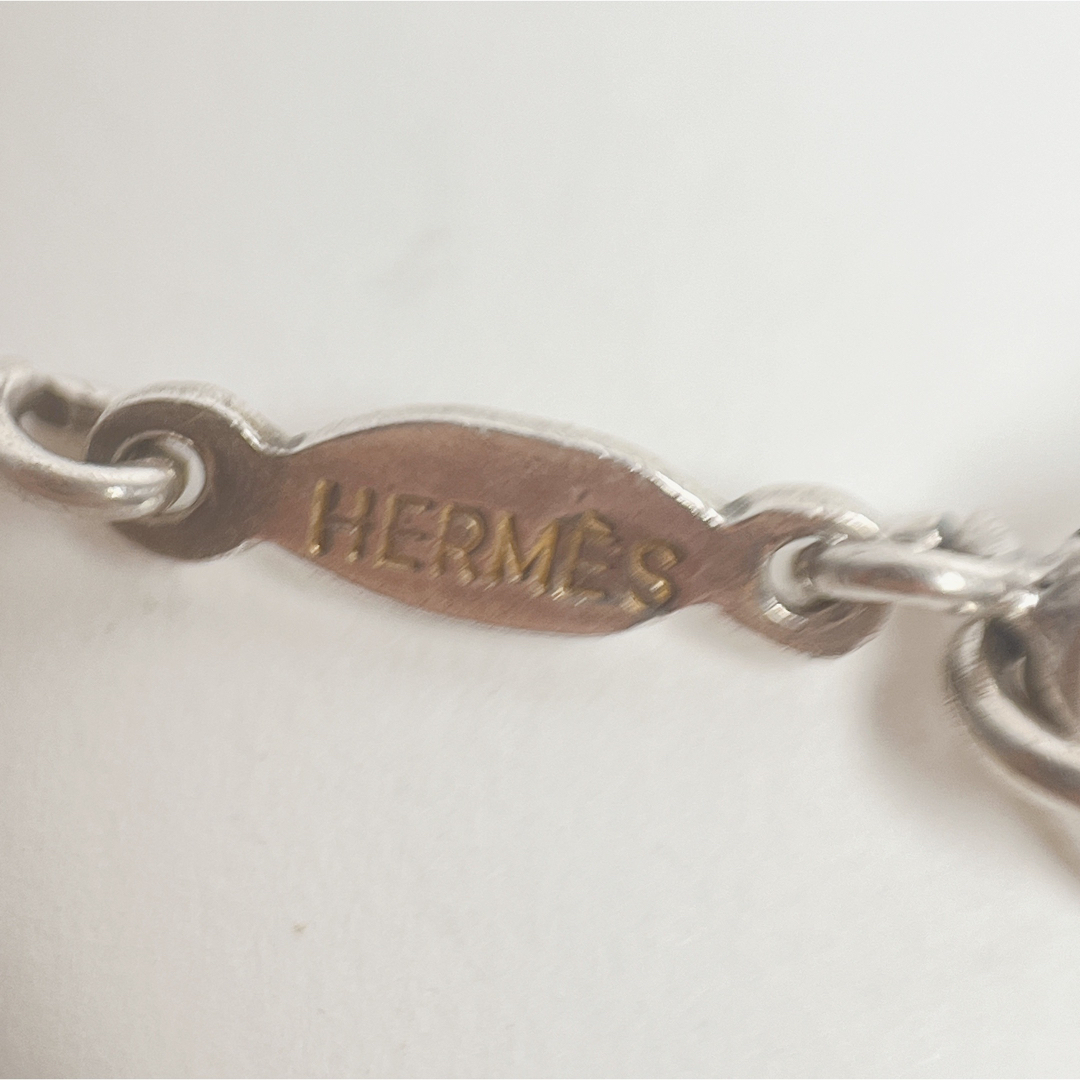 Hermes(エルメス)の351 エルメス　セリエチャーム　ネックレス　コンビ　925 750 50cm レディースのアクセサリー(ネックレス)の商品写真