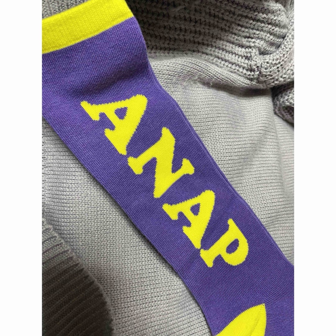 ANAP(アナップ)の【新品未使用】ANAP 15cmキッズソックス キッズ/ベビー/マタニティのこども用ファッション小物(靴下/タイツ)の商品写真