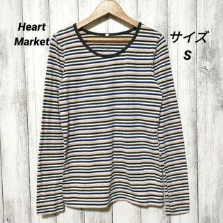 ハートマーケット(Heart Market)のハートマーケット　(S)　ボーダーT　長袖(Tシャツ(長袖/七分))