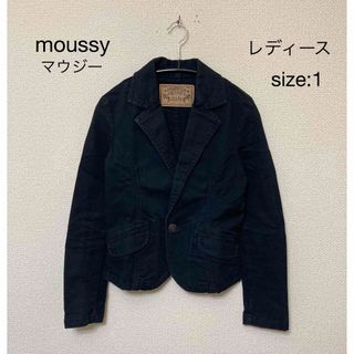 マウジー(moussy)のmoussy JEANS マウジージーンズ デニムテーラードジャケット 1(Gジャン/デニムジャケット)