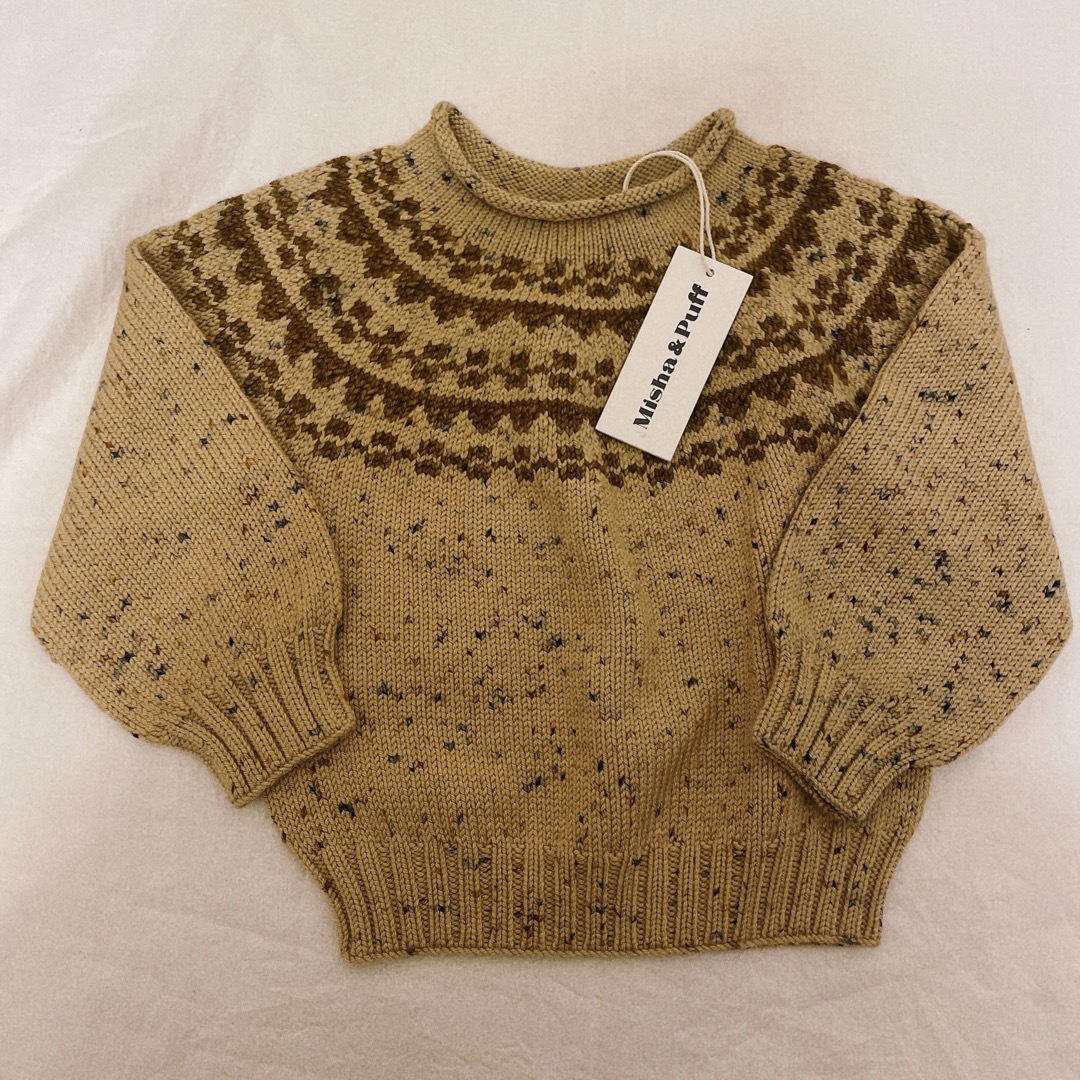 高額売筋】 トップス 4y Patchwork Turtleneck puff and Misha 高額売筋】 トップス 4y Patchwork Turtleneck puff and Misha