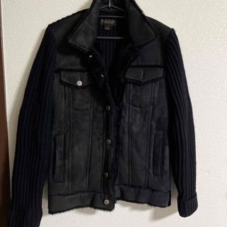 メンズビギ(MEN'S BIGI)のあきら様専用ページ  ラッドメス メンズビギ 黒 ボア ニットアウター(その他)