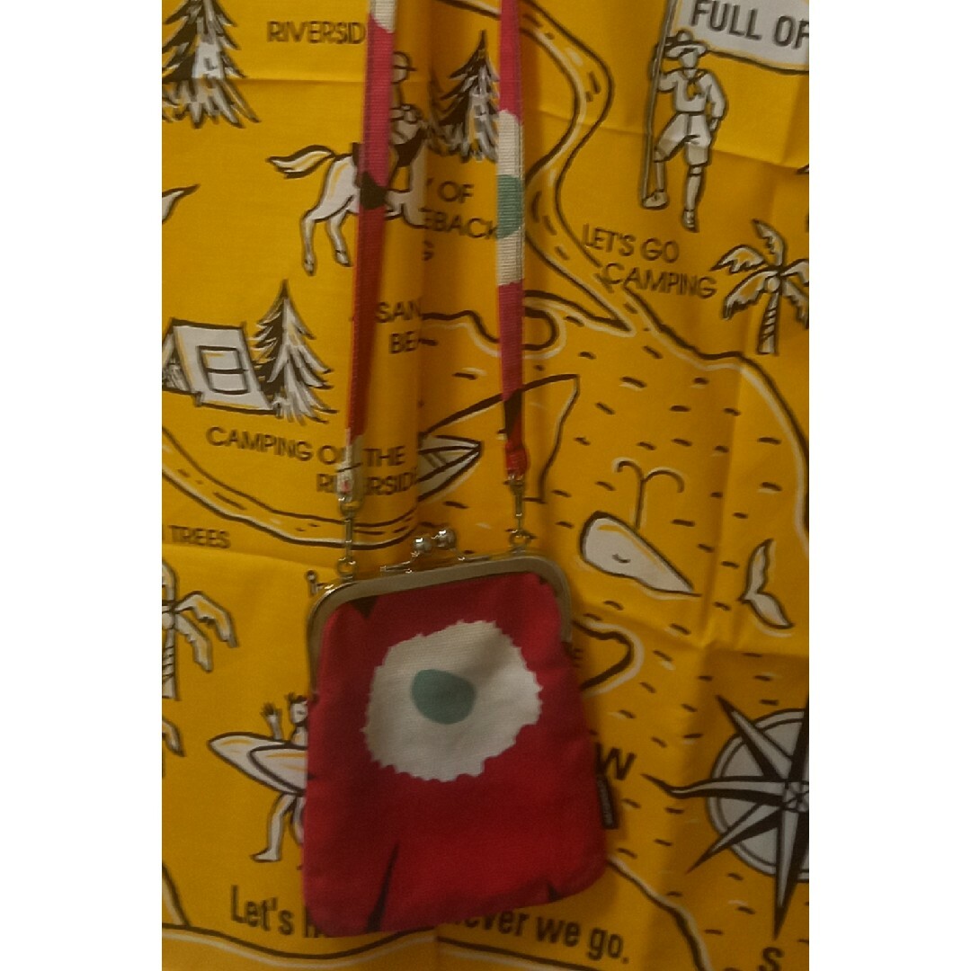 marimekko(マリメッコ)のマリメッコ  定番カラー がま口 レディースのバッグ(ショルダーバッグ)の商品写真