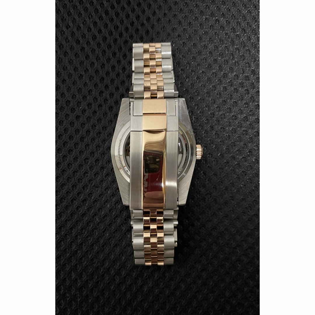 SEIKO(セイコー)のNH 35 mad カスタム　ローズゴールドコンビ　ノンデイトComexタイプ メンズの時計(腕時計(アナログ))の商品写真