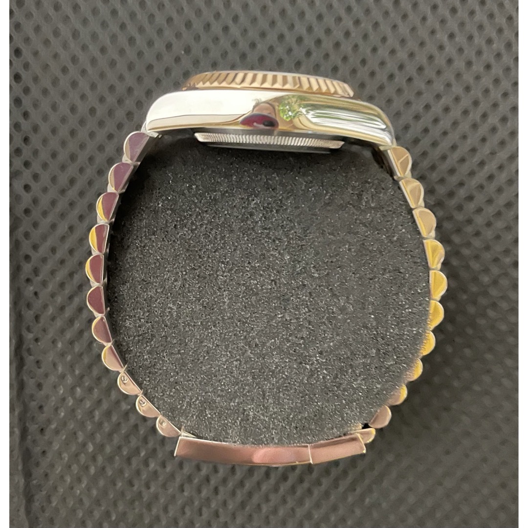 SEIKO(セイコー)のNH 35 mad カスタム　ローズゴールドコンビ　ノンデイトComexタイプ メンズの時計(腕時計(アナログ))の商品写真