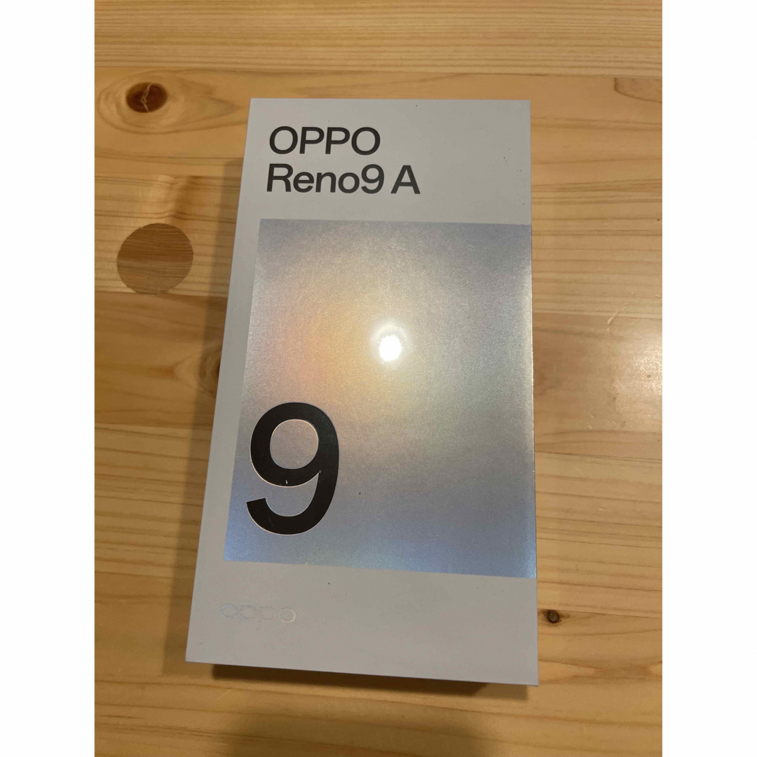 OPPO Reno9 A 新品未開封　ワイモバイル　ナイトブラックスマホ/家電/カメラ