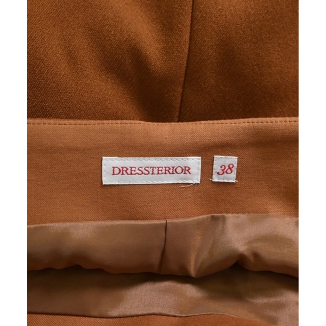 DRESSTERIOR(ドレステリア)のDRESSTERIOR ドレステリア ロング・マキシ丈スカート 38(M位) 茶 【古着】【中古】 レディースのスカート(ロングスカート)の商品写真