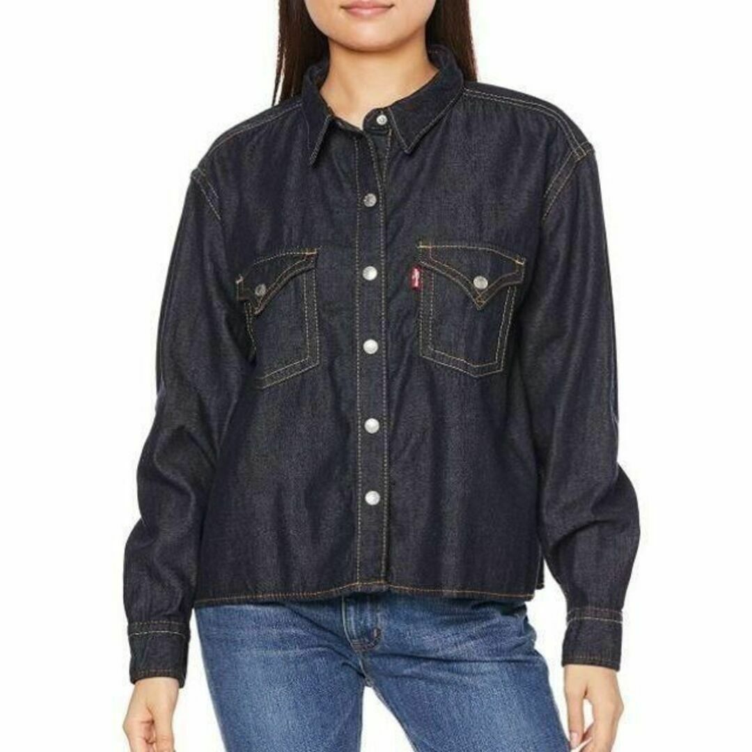 Levi's(リーバイス)の(新品)LEVI'S  レディース    デニム シャツ レディースのトップス(その他)の商品写真