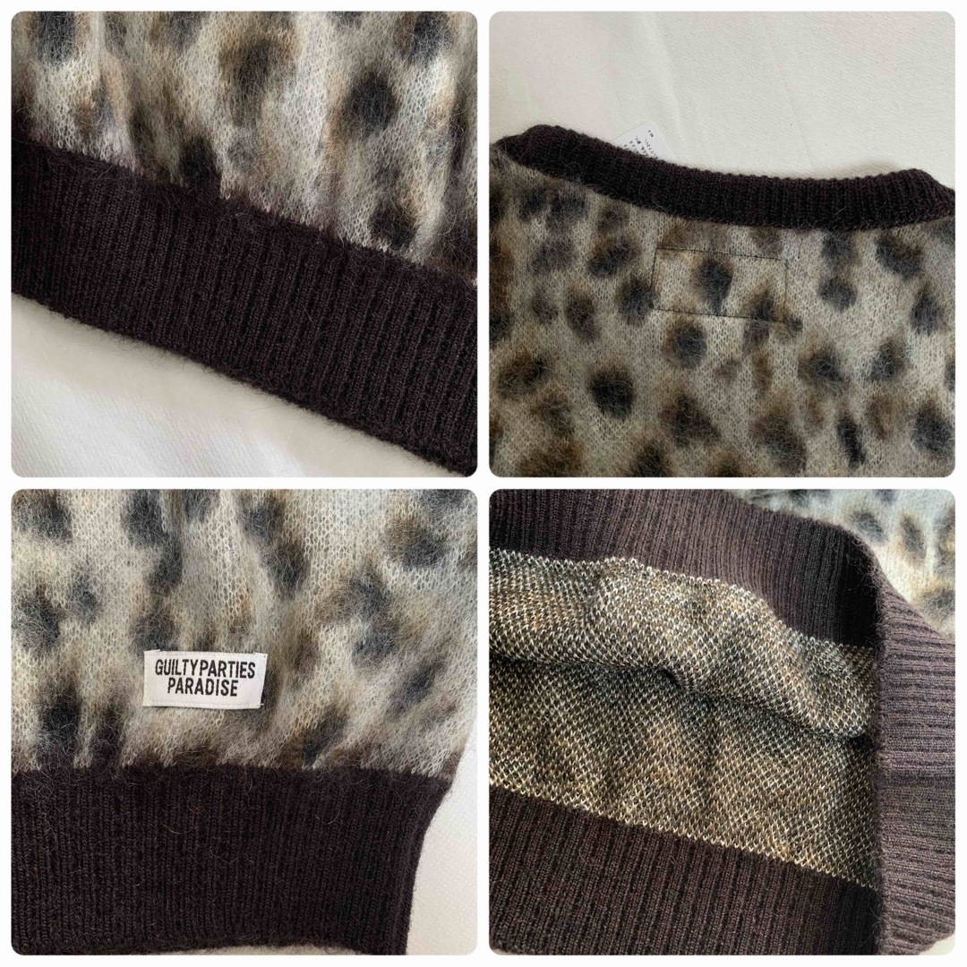 WACKO MARIA(ワコマリア)のL白【WACKOMARIA】MOHAIR SWEATER／新品タグ付／送料込 メンズのトップス(ニット/セーター)の商品写真