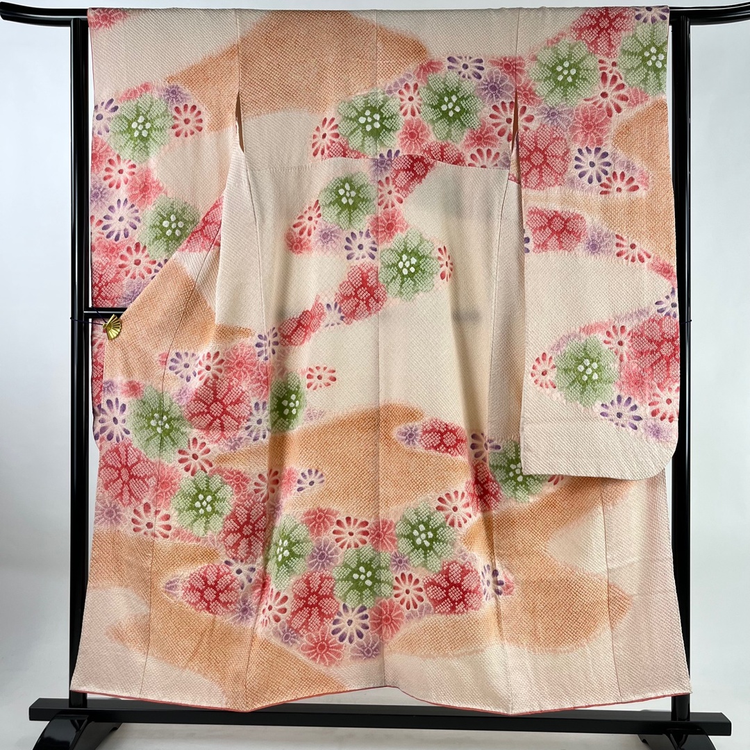 振袖 身丈153cm 裄丈63cm 正絹 美品 秀品-