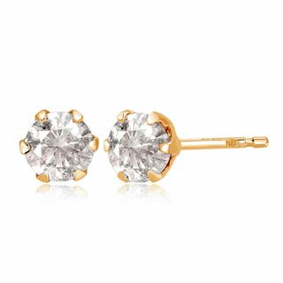 シアーズ Sears ピアス レディース ダイヤモンド 0.3ct K18PG (その他)