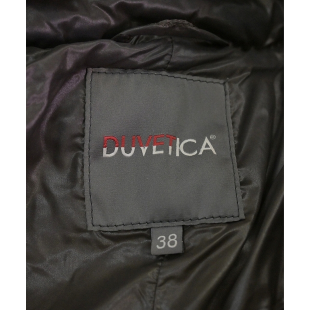 DUVETICA(デュベティカ)のDUVETICA デュベティカ ダウンコート 38(M位) 紺 【古着】【中古】 レディースのジャケット/アウター(ダウンコート)の商品写真