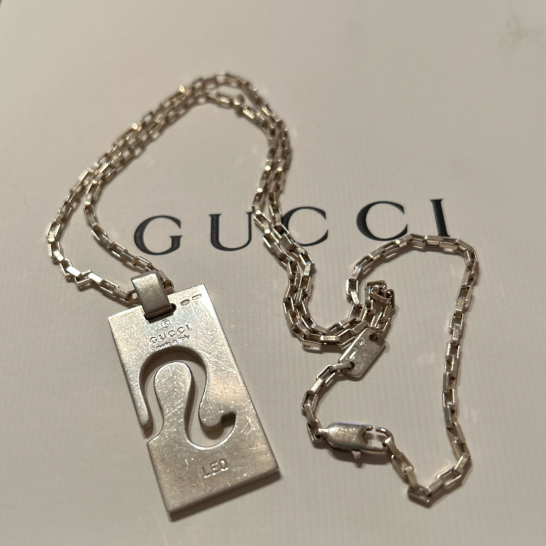 Gucci(グッチ)のGUCCIネックレス[獅子座] メンズのアクセサリー(ネックレス)の商品写真