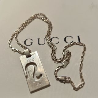 グッチ(Gucci)のGUCCIネックレス[獅子座](ネックレス)