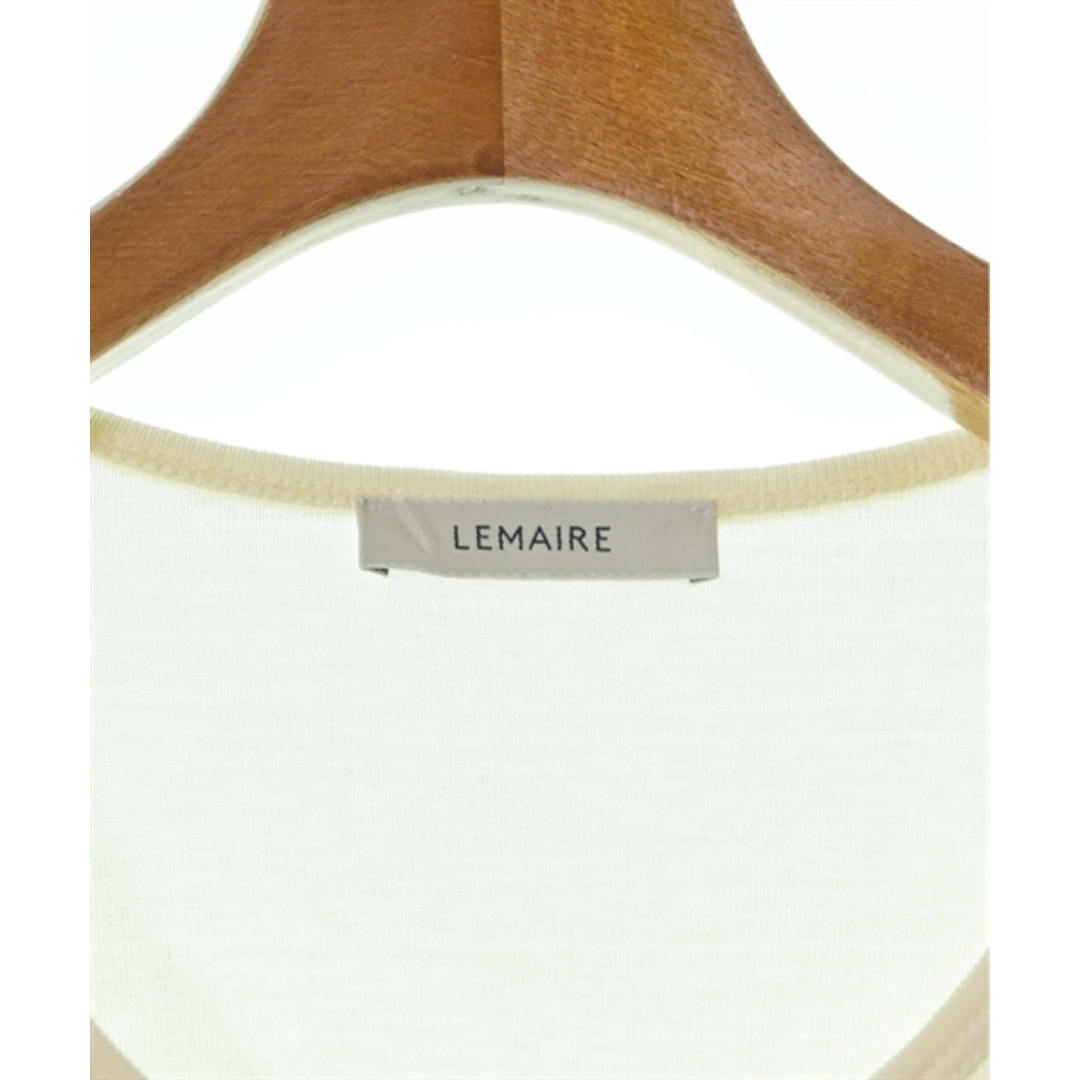 LEMAIRE(ルメール)のLEMAIRE ルメール Tシャツ・カットソー S 白 【古着】【中古】 メンズのトップス(Tシャツ/カットソー(半袖/袖なし))の商品写真