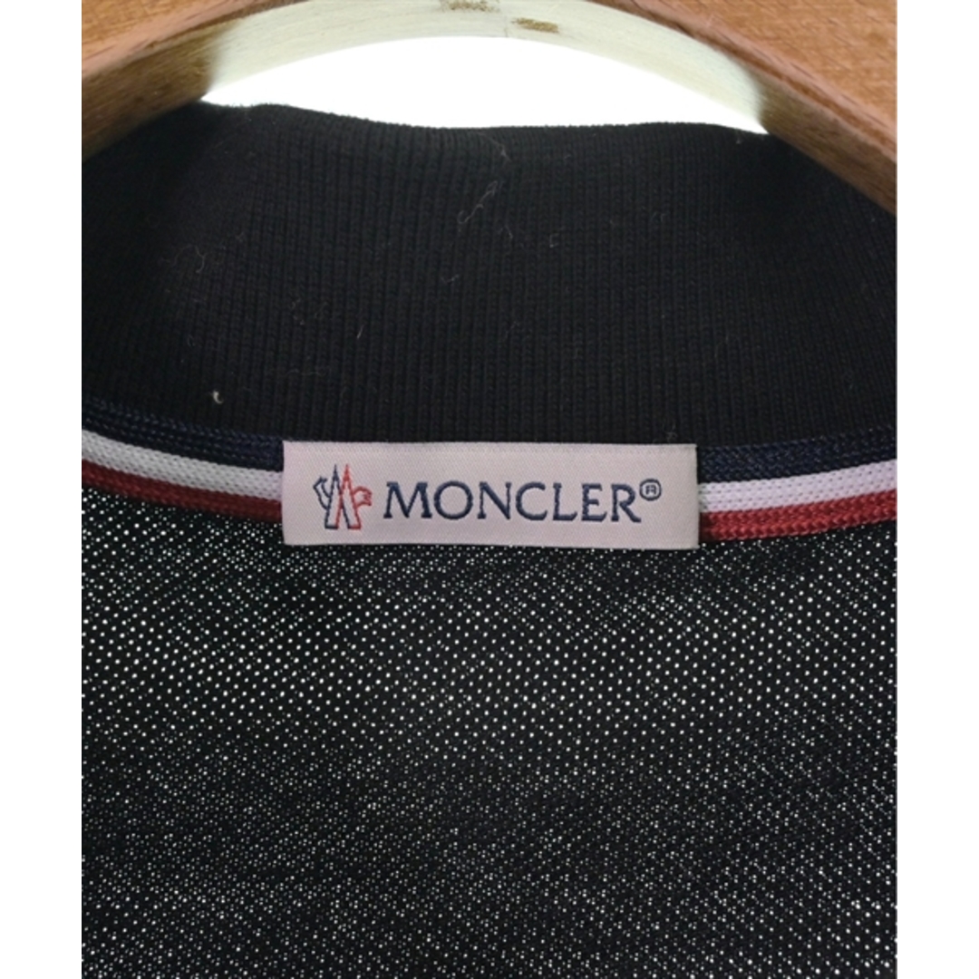 MONCLER(モンクレール)のMONCLER モンクレール ポロシャツ S 黒 【古着】【中古】 メンズのトップス(ポロシャツ)の商品写真