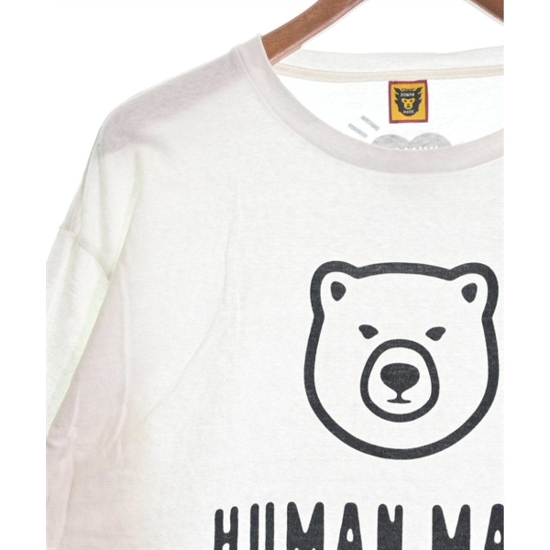 HUMAN MADE(ヒューマンメイド)のHUMAN MADE ヒューマンメイド Tシャツ・カットソー XL 白 【古着】【中古】 メンズのトップス(Tシャツ/カットソー(半袖/袖なし))の商品写真