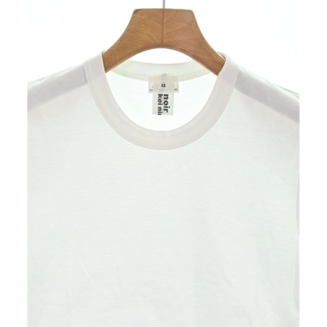 なし伸縮性noir kei ninomiya Tシャツ・カットソー XS 白