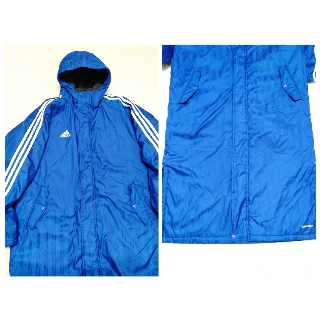 adidas CLIMAPROOF ロング ダウンコート ベンチコート L65cm肩幅