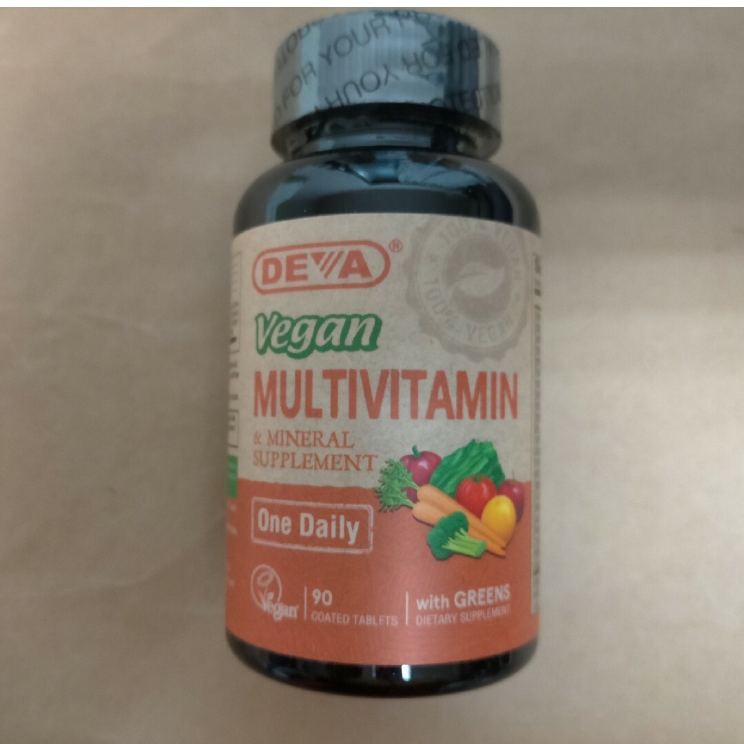 Deva ディーバ　ビーガンマルチビタミン＆ミネラルサプリメント　90日分 食品/飲料/酒の健康食品(ビタミン)の商品写真