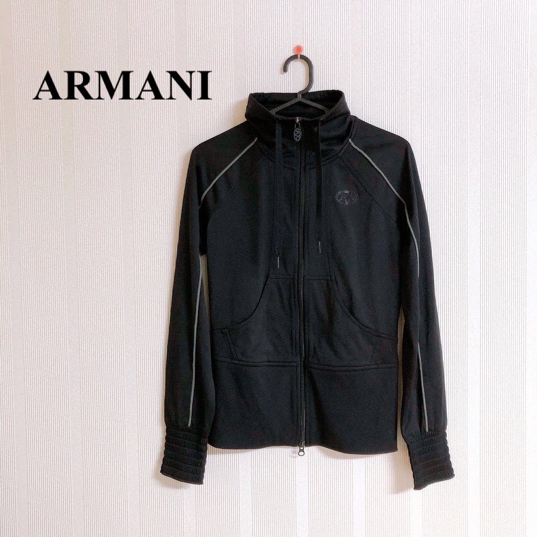 ARMANI EXCHANGE(アルマーニエクスチェンジ)の美品　アルマーニ　トラックジャケット レディースのジャケット/アウター(その他)の商品写真