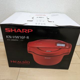 シャープ(SHARP)のSHARP KN-HW16F-R RED(調理機器)