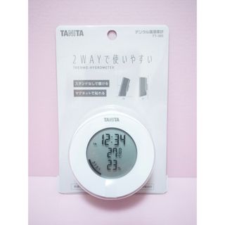 タニタ(TANITA)のTT-585-WH タニタ デジタル温湿度計 ホワイト (日用品/生活雑貨)