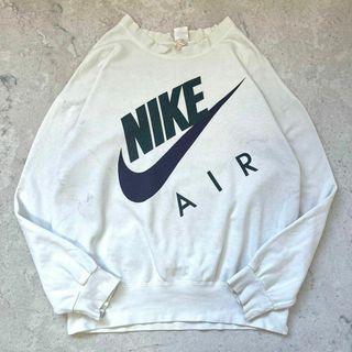 ナイキ(NIKE)の【90s ヴィンテージナイキ】XL 銀タグ ビッグプリント スウェットトレーナー(スウェット)