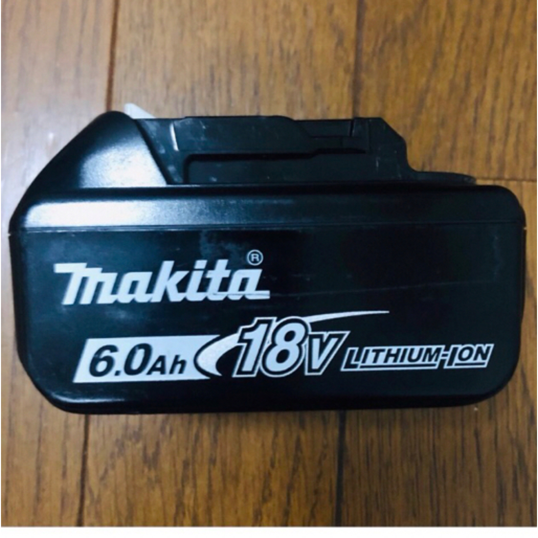 マキタ 18v 6.0Ah リチウムイオンバッテリ BL1860B 純正バッテリ 自動車/バイクのバイク(工具)の商品写真