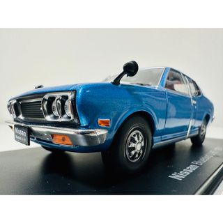 ニッサン(日産)の国産名車/'71 Nissan日産 BlueBirdブルーバード U 1/24(ミニカー)