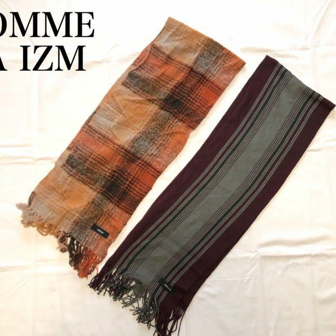 COMME CA ISM(コムサイズム)のCOMME CA ISM コムサイズム マフラー　メンズ レディース メンズのファッション小物(マフラー)の商品写真