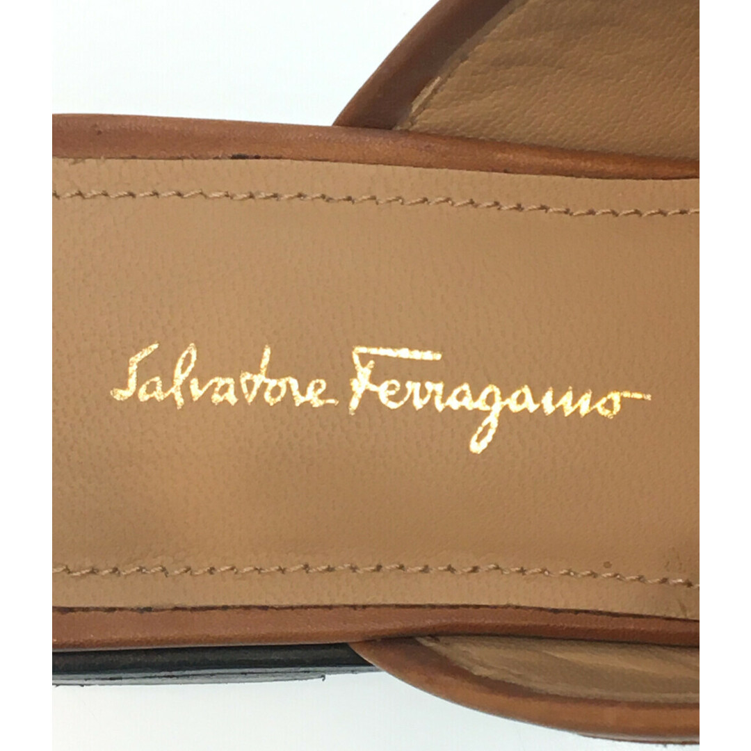 Salvatore Ferragamo(サルヴァトーレフェラガモ)のサルバトーレフェラガモ ミュールスリッパローファー レディース 5 レディースの靴/シューズ(ローファー/革靴)の商品写真