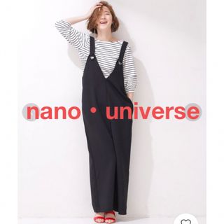 nano・universe - nano・universe レンガ色サロペットの通販 by